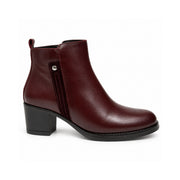 MUJER BOTIN PIEL TACON 