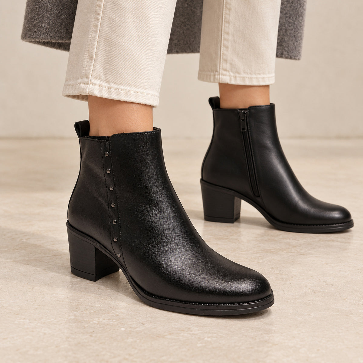 OHLALA MUJER BOTIN PIEL