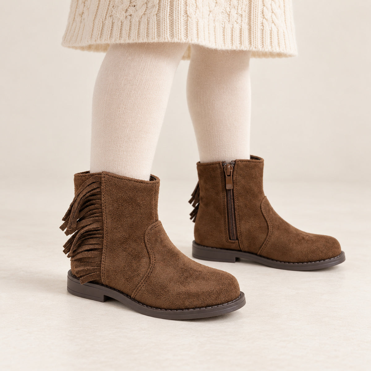 DOSPIES NIÑA BOTIN CASUAL FLECOS