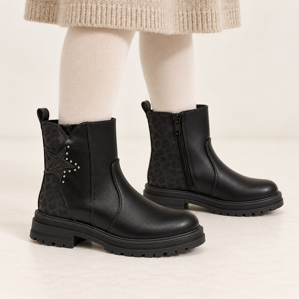 DOSPIES NIÑA BOTIN CASUAL