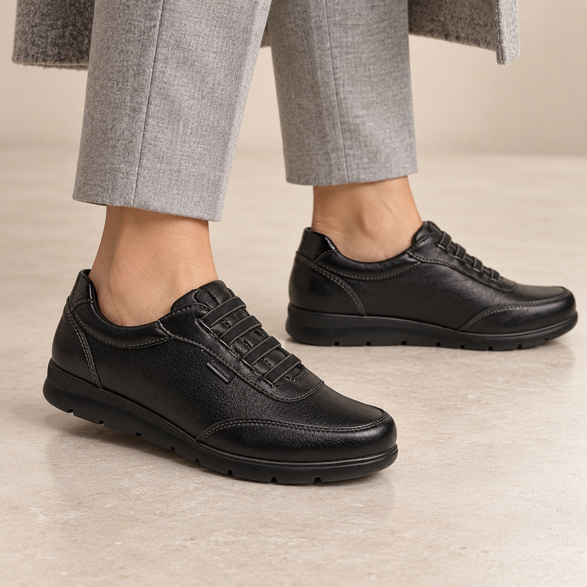 DOSPIES MUJER ZAPATOS CASUAL CORDÓN ELÁSTICO