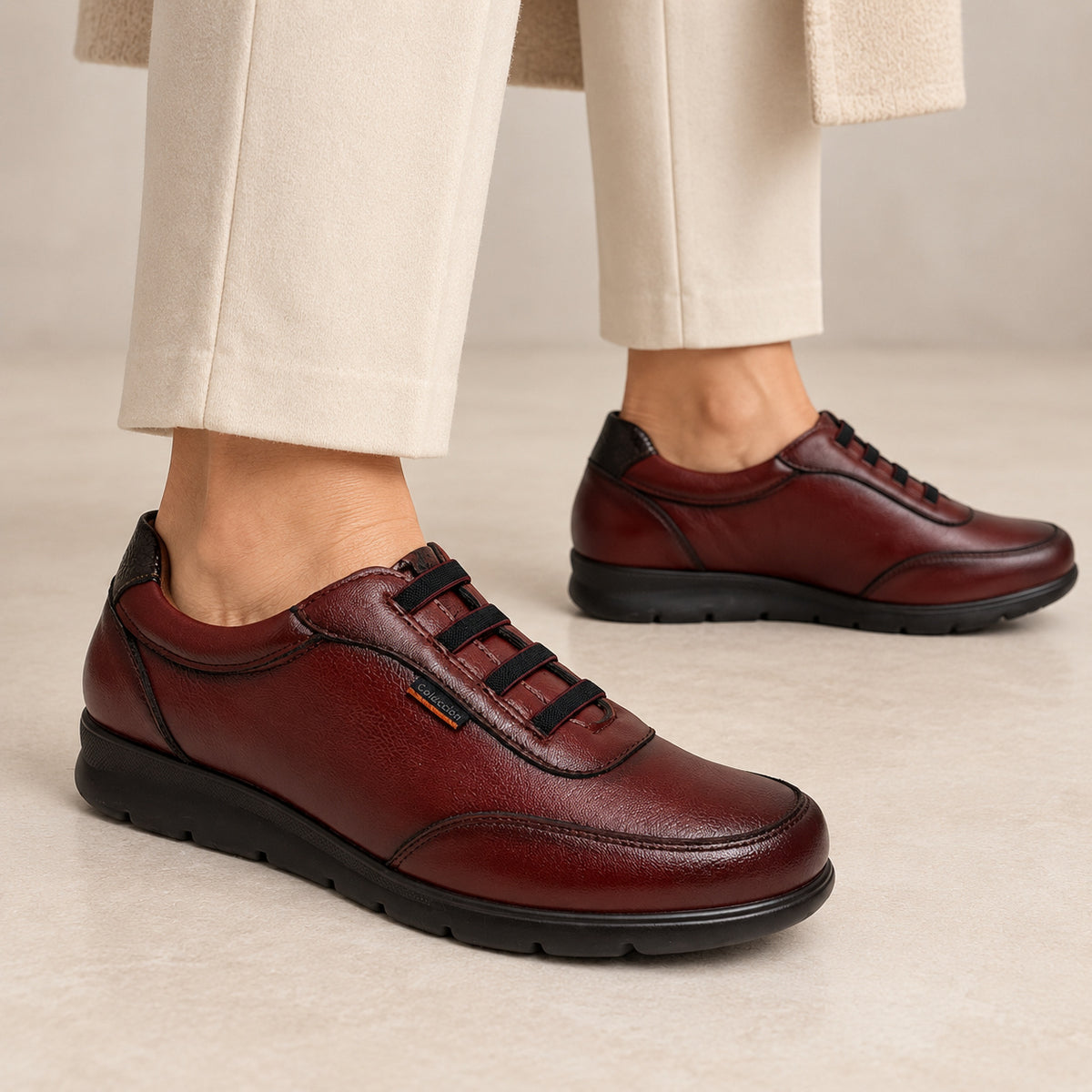 DOSPIES MUJER ZAPATOS CASUAL CORDÓN ELÁSTICO