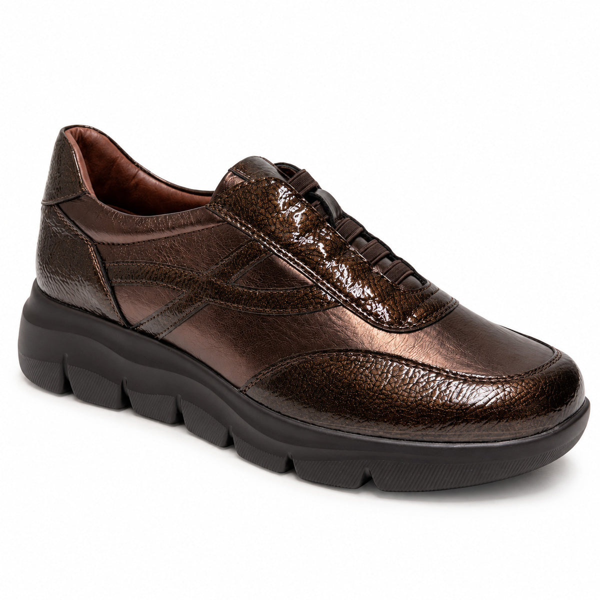 DOSPIES MUJER ZAPATOS CUÑA SPORT CORDÓN ELÁSTICO