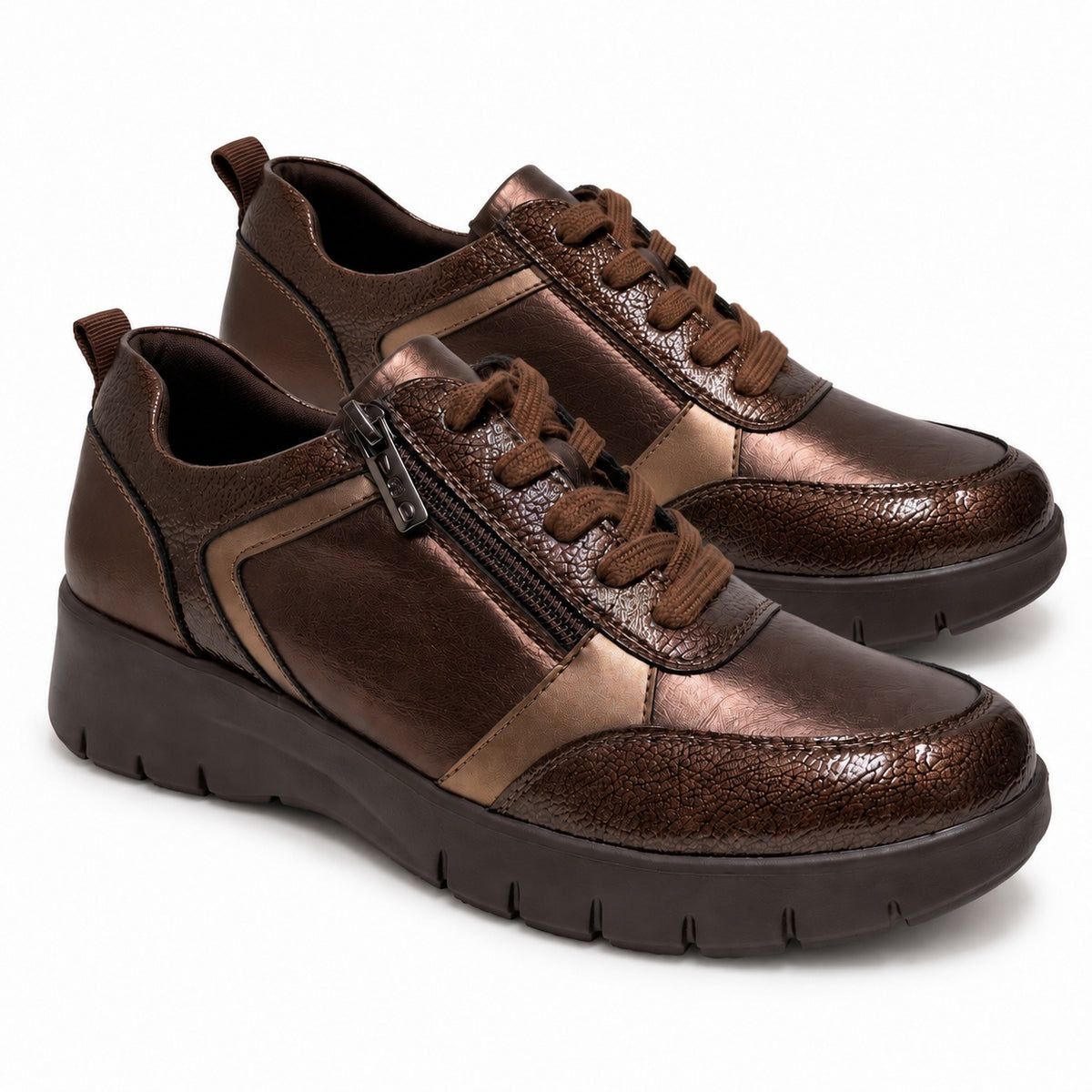 DOSPIES MUJER ZAPATOS SPORT CREMALLERA LATERAL