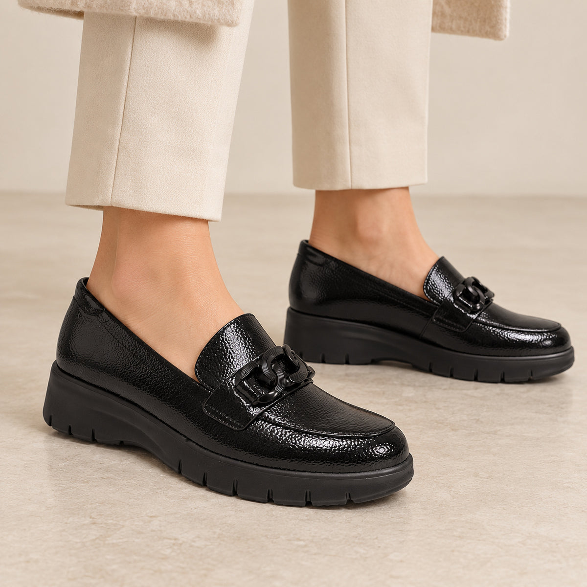 DOSPIES MUJER ZAPATOS MOCASINES CUÑA