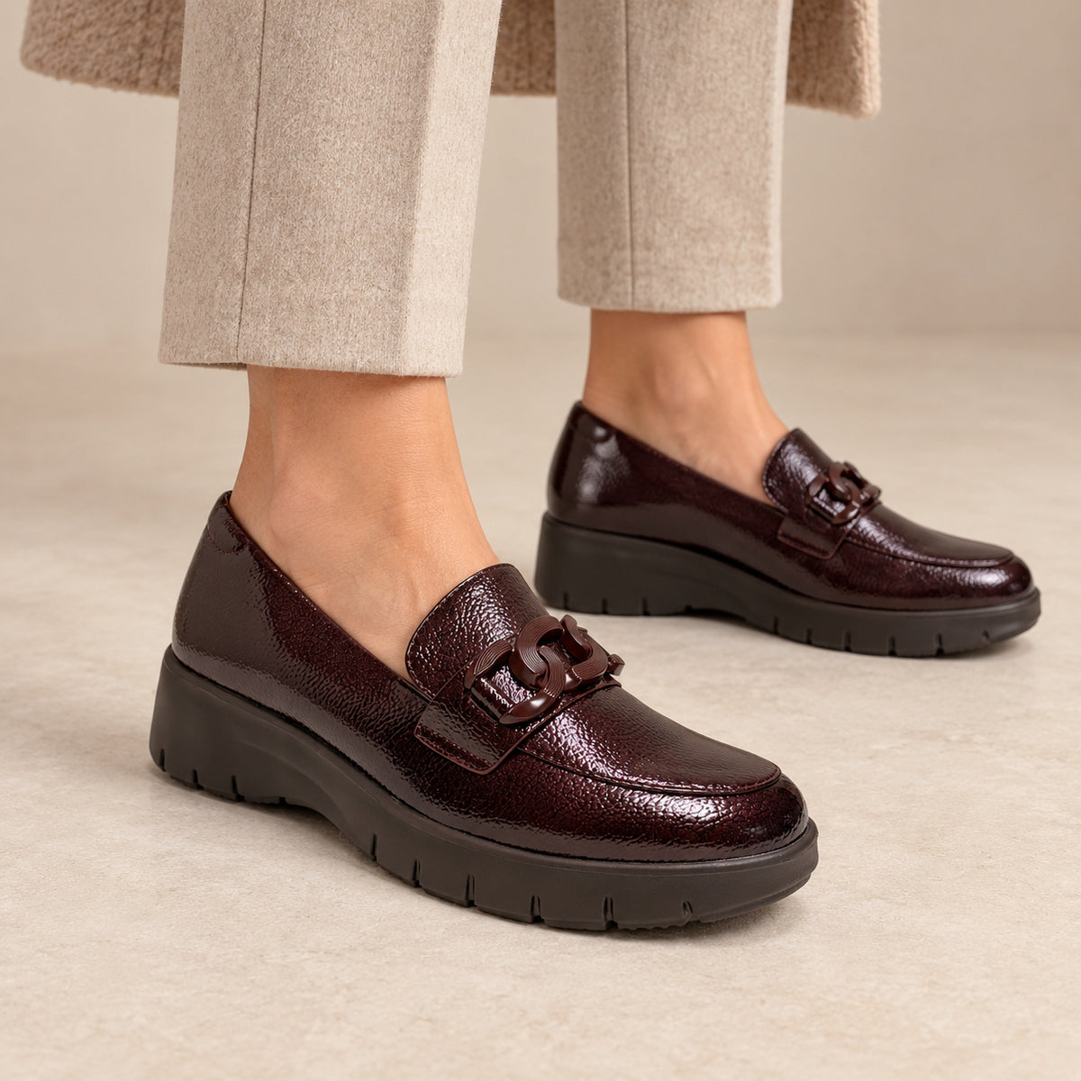 DOSPIES MUJER ZAPATOS MOCASINES CUÑA