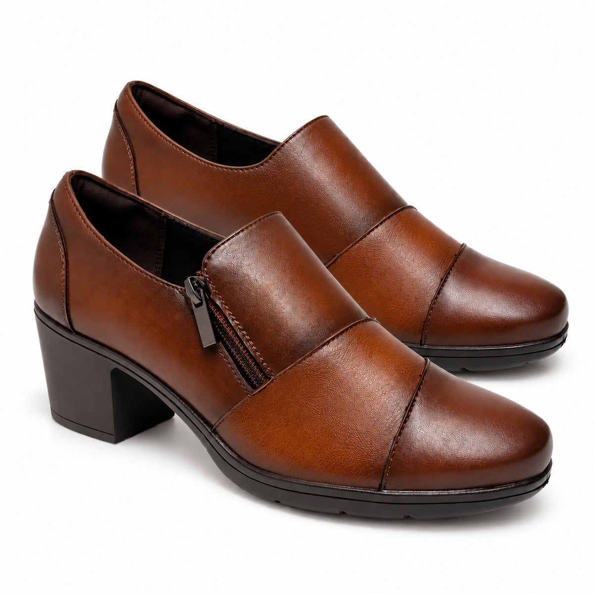 DOSPIES MUJER ZAPATOS ABOTINADOS TACÓN