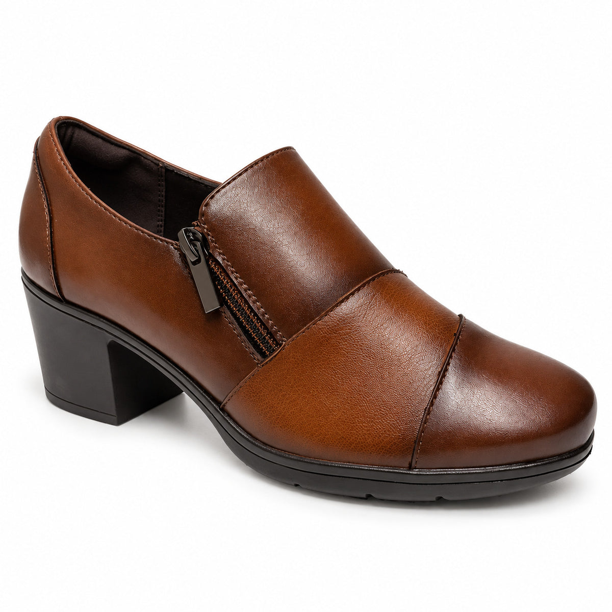 DOSPIES MUJER ZAPATOS ABOTINADOS TACÓN