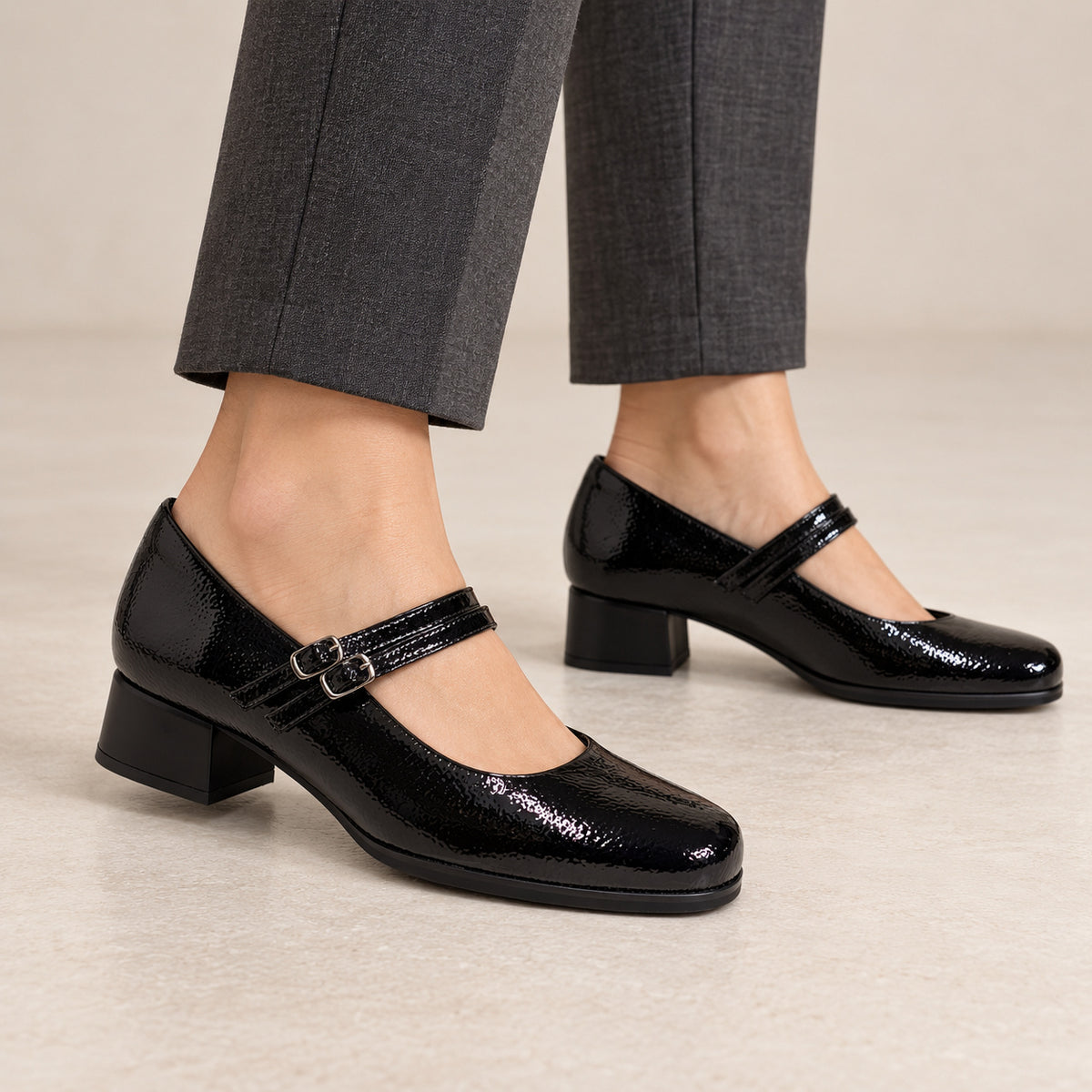 DOSPIES MUJER ZAPATOS MERCEDITAS CHARON CON TACÓN