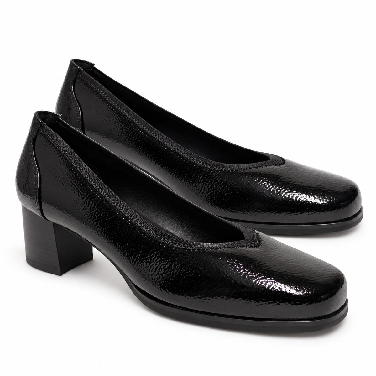 DOSPIES MUJER ZAPATOS SALÓN CHAROL CON TACÓN