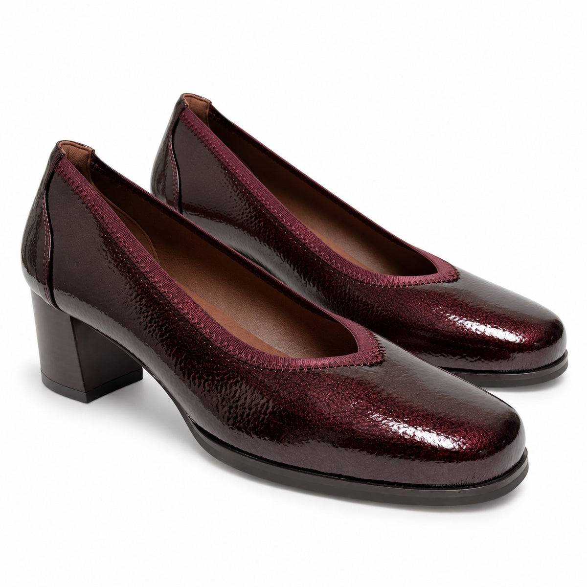 DOSPIES MUJER ZAPATOS SALÓN CHAROL CON TACÓN