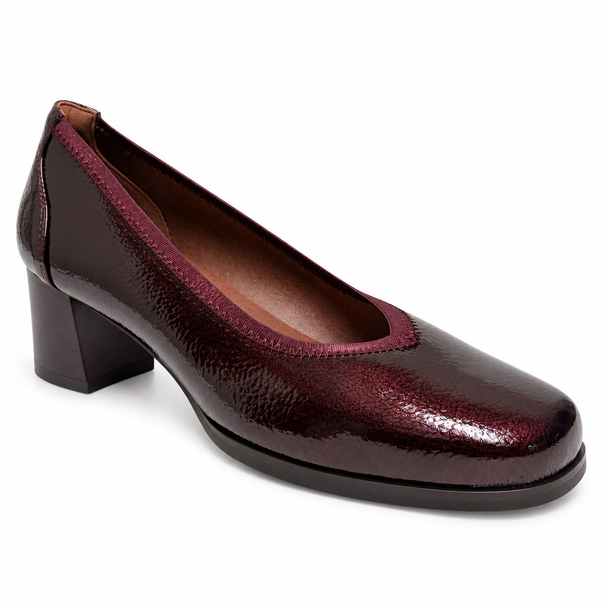 DOSPIES MUJER ZAPATOS SALÓN CHAROL CON TACÓN