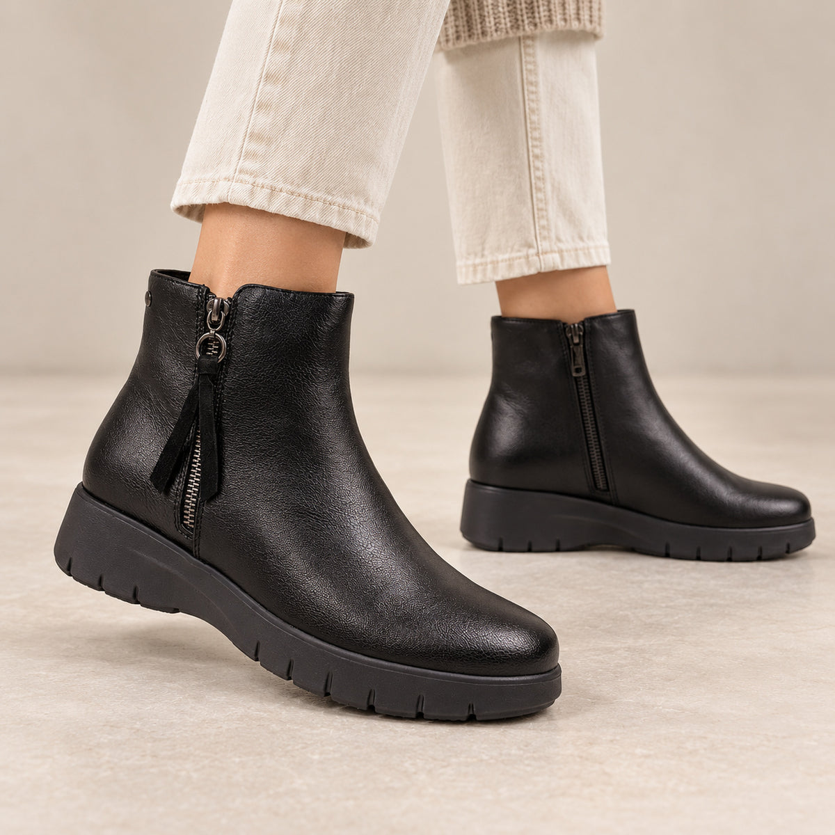 DOSPIES MUJER BOTIN CASUAL CUÑA