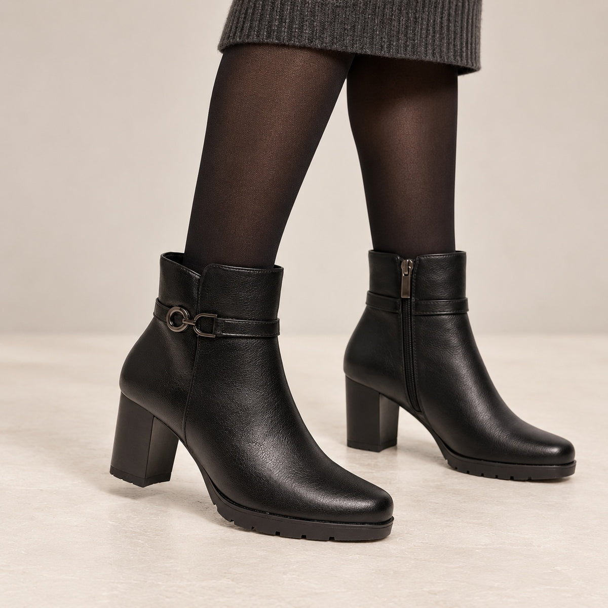 DOSPIES MUJER BOTIN CASUAL TACÓN