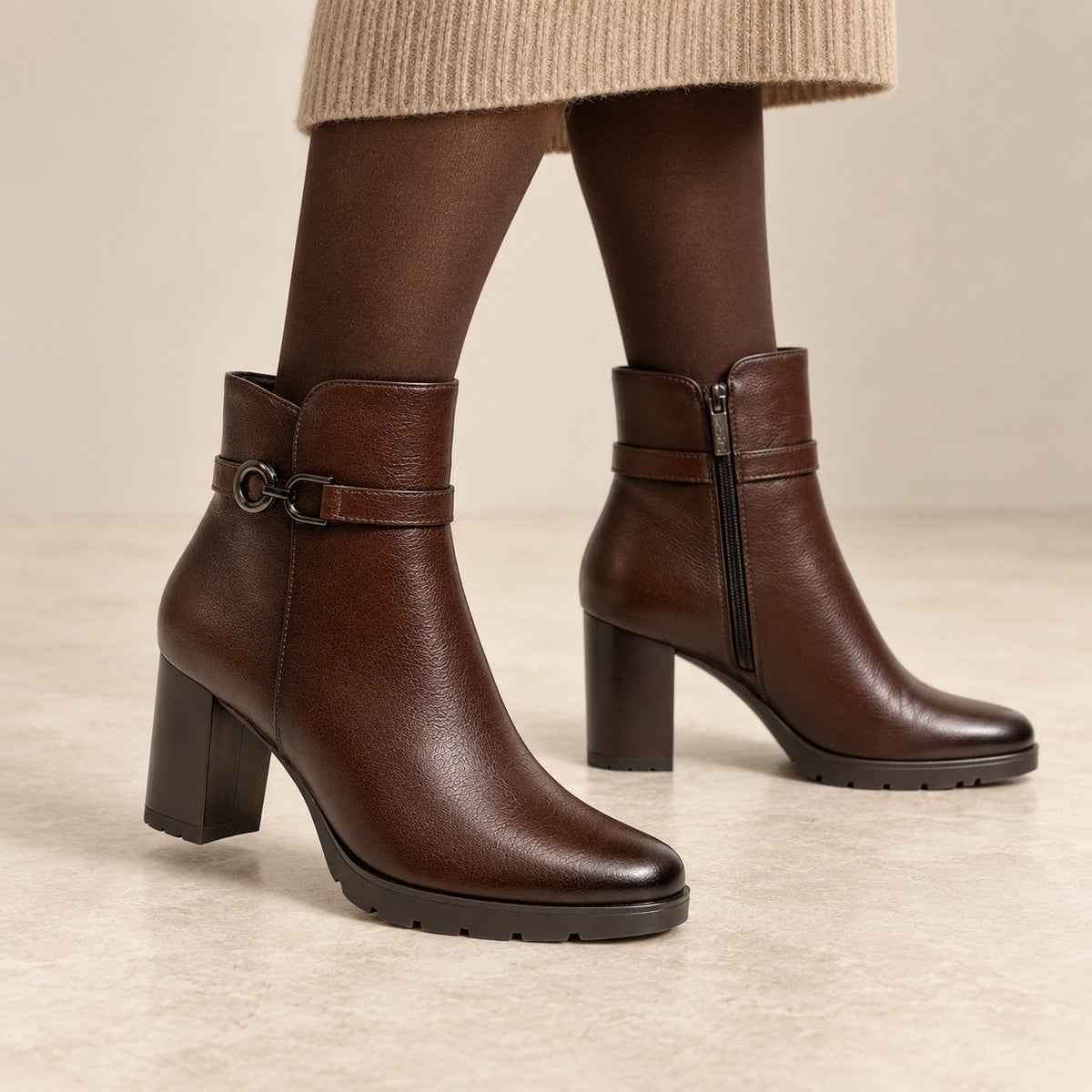 DOSPIES MUJER BOTIN CASUAL TACÓN