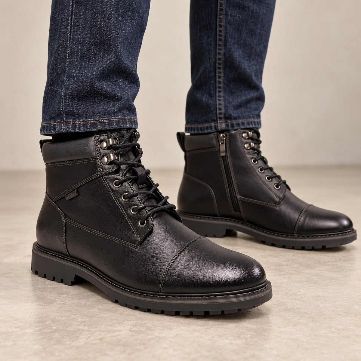DOSPIES HOMBRE BOTIN CON CORDONES