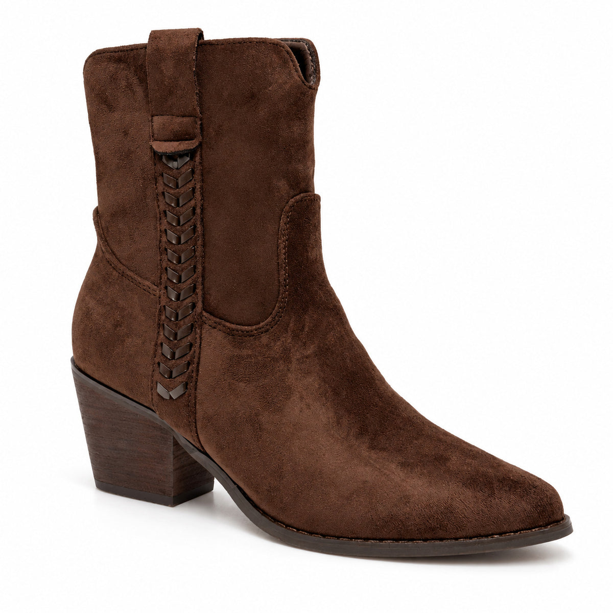 DOSPIES MUJER BOTIN COUNTRY TACON MEDIO TRENZA