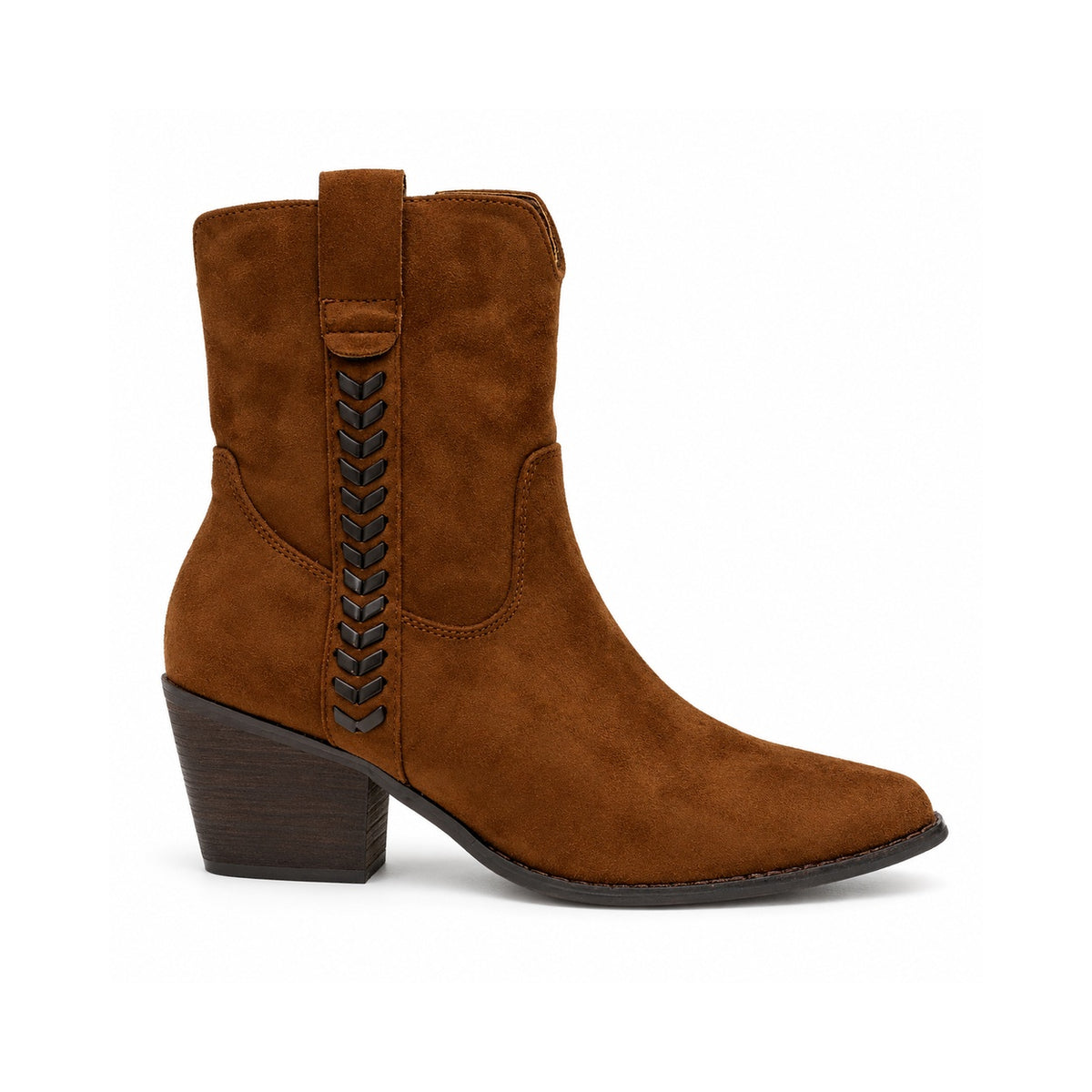 DOSPIES MUJER BOTIN COUNTRY TACON MEDIO TRENZA