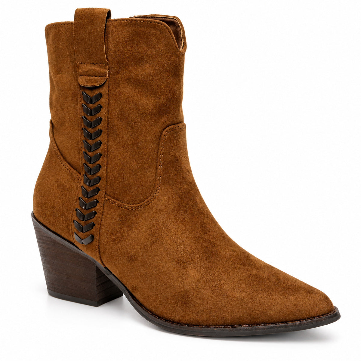 DOSPIES MUJER BOTIN COUNTRY TACON MEDIO TRENZA