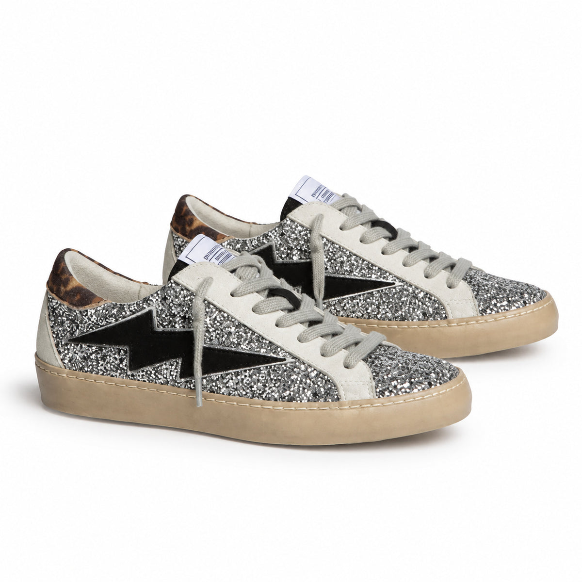 DEPORTIVOS SNEAKERS GLITTER MUJER DOSPIES