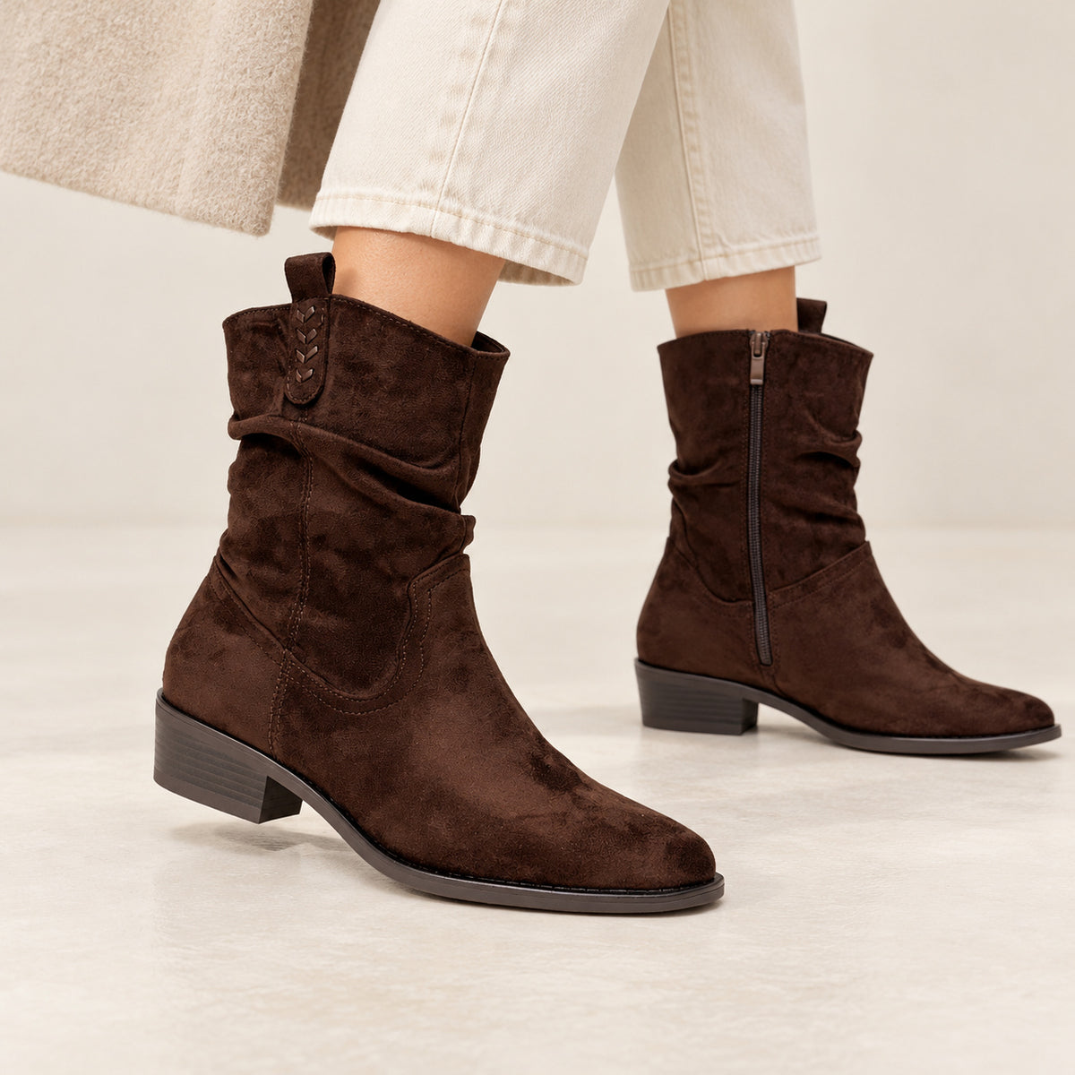 BOTIN CASUAL TACON MUJER DOSPIES
