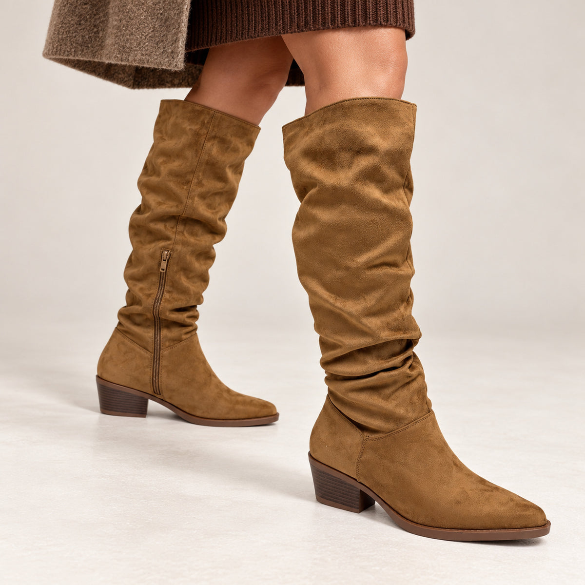BOTAS ALTAS CASUAL MUJER DOSPIES