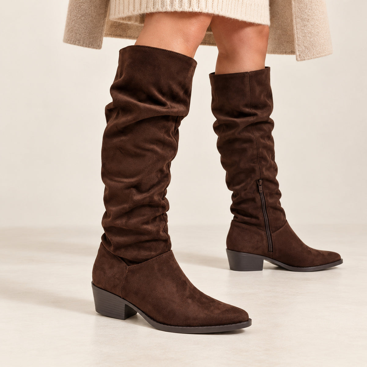 BOTAS ALTAS CASUAL MUJER DOSPIES