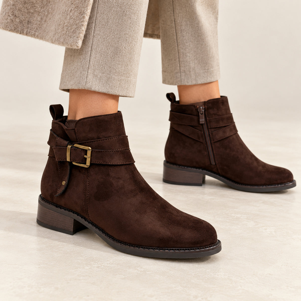 BOTIN CASUAL PLANO MUJER DOSPIES