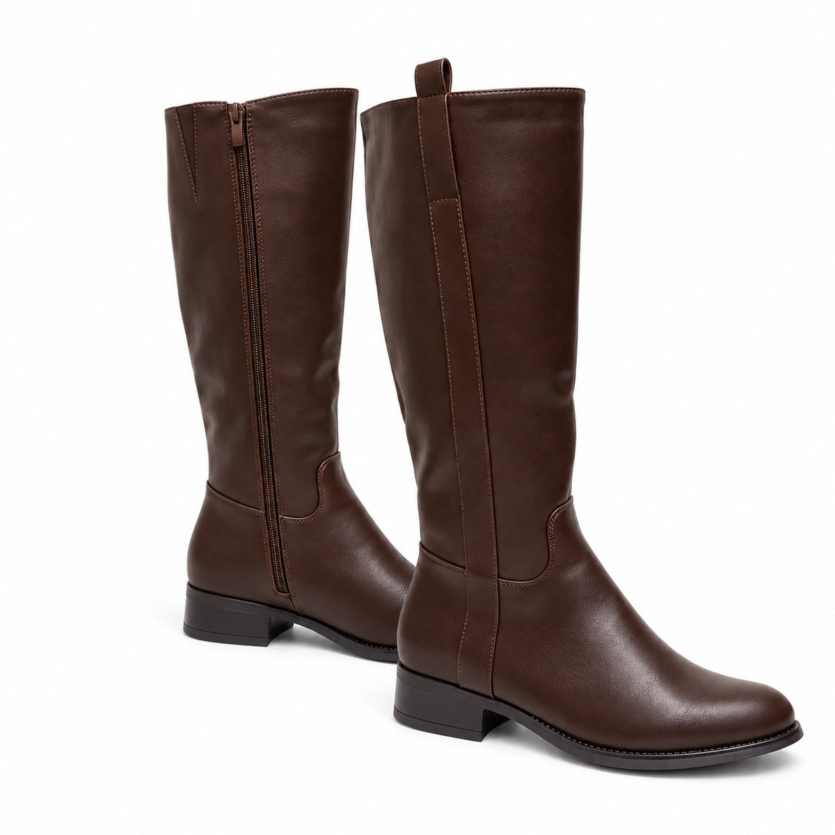 BOTAS ALTAS CASUAL PLANA MUJER DOSPIES